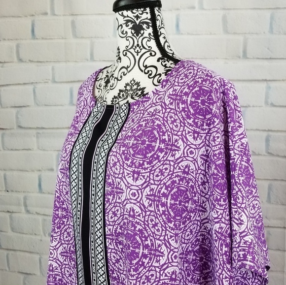 Croft & Barrow women's plus size 1x tunic - Picture 6 of 7